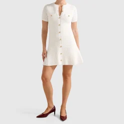 New FOREVER NEW Rosa Stitch Knitted Mini Dress