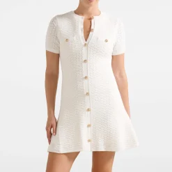 New FOREVER NEW Rosa Stitch Knitted Mini Dress