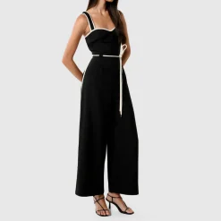 Hot FOREVER NEW Rosalind Belted Jumpsuit