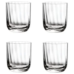 New VILLEROY & BOCH Rose Garden Water Glass, Set of Four