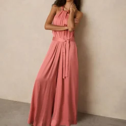 Best REISS Rosin Draped Wide Leg Jumpsuit