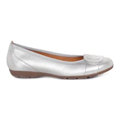 Sale GABOR Rosta Metallic Ballet Pumps