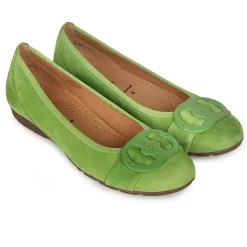 Clearance GABOR Rosta Suede Ballet Pumps