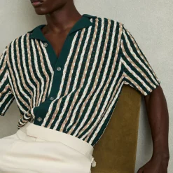 Roulette Textured Knitted Shirt