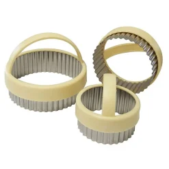 Round Fluted Cutters Set of Three