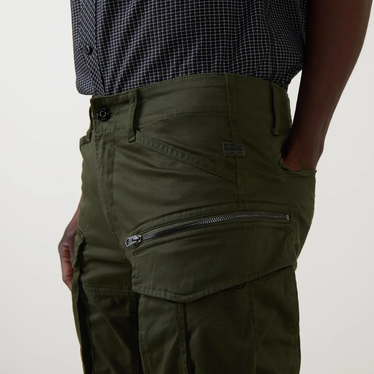 Rovic Zip Cargo Shorts