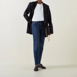 Roxanne Mid Rise Slim Leg Jeans