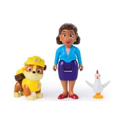 Rubble, Mayor Goodway and Chickaletta Three-Piece Figures Set