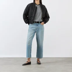 90s Cropped Straight Leg Jeans