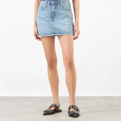 90s Denim Mini Skirt