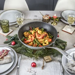 Salina Aluminium Wok 30cm