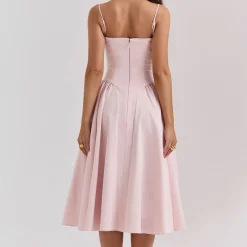 Samaria Twill Corset Dress