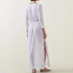 Santorini Pom Pom Sundress