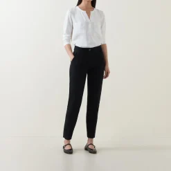 Sanya Cropped Straight Leg Trousers