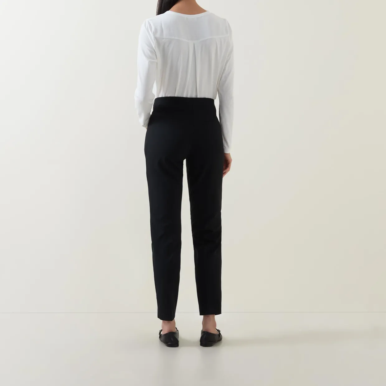 Sanya Cropped Straight Leg Trousers