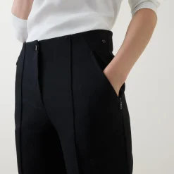 Sanya Cropped Straight Leg Trousers
