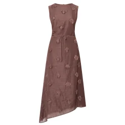 Online SAMSOE SAMSOE Saportofino Fringed Flower Asymmetric Dress