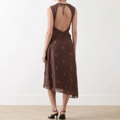 Online SAMSOE SAMSOE Saportofino Fringed Flower Asymmetric Dress