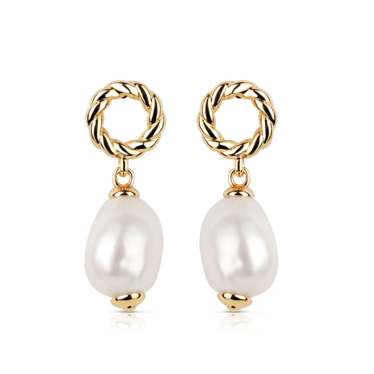 Sappho Baroque Pearl Earrings
