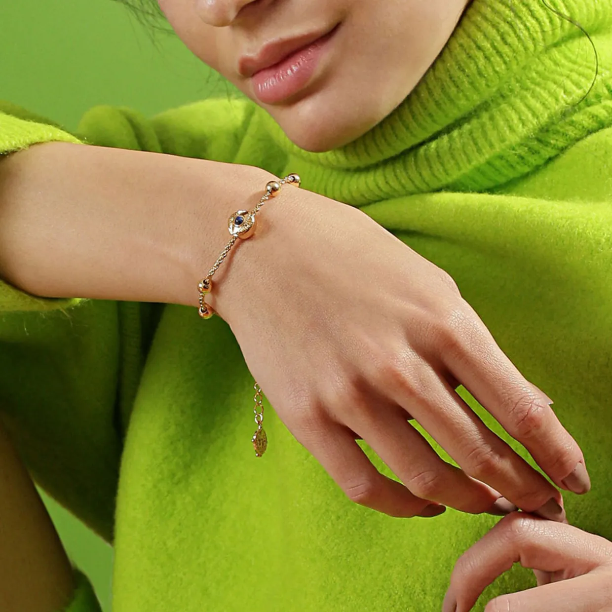 Sappho Evil Eye Bracelet