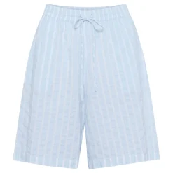 New KAFFE Sara Stripe Shorts