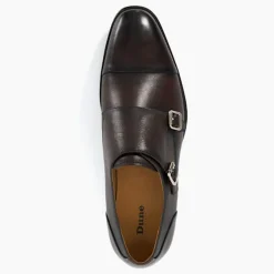 Satchin Double Buckle Monk Shoes