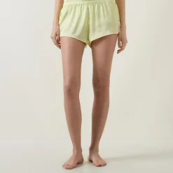 Satin Secrets Lace Trim Shorts