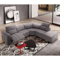 Sauvanne Electric Recliner Corner Sofa