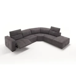 Sauvanne Electric Recliner Corner Sofa