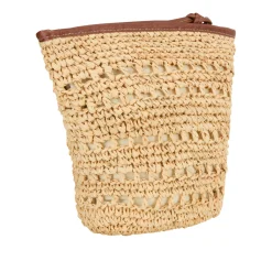 Sale SEAFOLLY Savona Raffia Pouch Bag