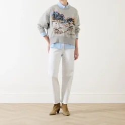 Fashion MUNTHE Sazzily Landscape Sweatshirt