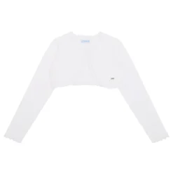 Scalloped Edge Knitted Bolero