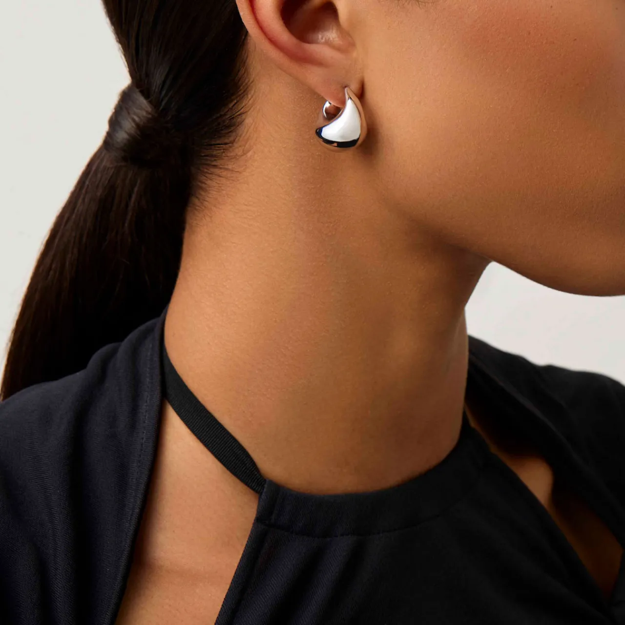 Outlet MISSOMA Sculptural Chubby Dome Small Hoop Earrings