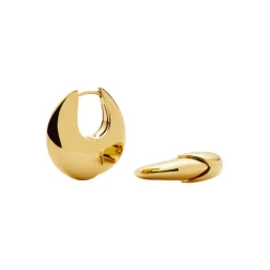 Sale MISSOMA Sculptural Pebble Small Hoop Earrings
