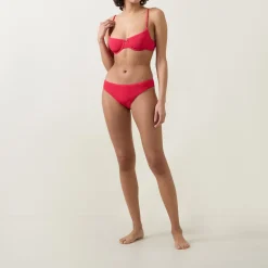 Sea Dive Under-Wired Textured Bikini Top