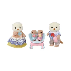 New SYLVANIAN FAMILIES Sea Otter Family Set
