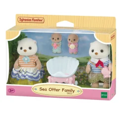 New SYLVANIAN FAMILIES Sea Otter Family Set