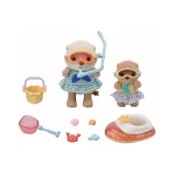 Fashion SYLVANIAN FAMILIES Sea Otter Sisters: Splashy Snorkel Set
