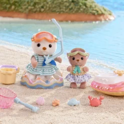 Fashion SYLVANIAN FAMILIES Sea Otter Sisters: Splashy Snorkel Set