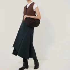 Best JIGSAW Seam Detail Flared Skirt