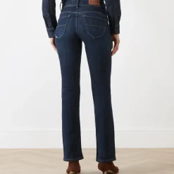 Discount SALSA Secret High-Rise Straight Leg Jeans