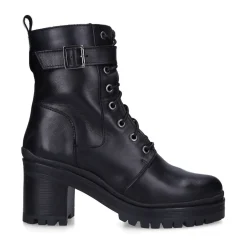Secure Lace-Up Biker Boots