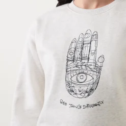 Sale DAY X FEE G See Things Different Graphic Sweatshirt