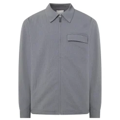 Hot CALVIN KLEIN Seersucker Pocket Overshirt