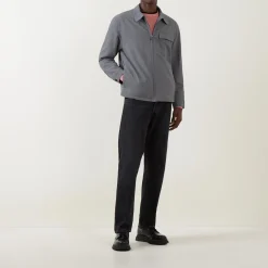 Hot CALVIN KLEIN Seersucker Pocket Overshirt