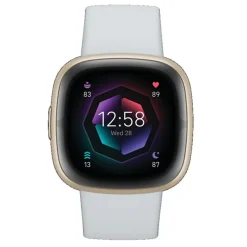 Fashion FITBIT Sense 2 Blue Mist-Soft Gold Smart Watch