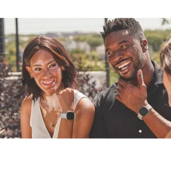 Fashion FITBIT Sense 2 Blue Mist-Soft Gold Smart Watch