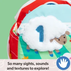 Sensory Learning Farm Foldable Soft Baby Book