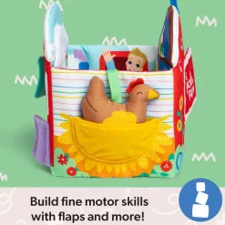 Sensory Learning Farm Foldable Soft Baby Book