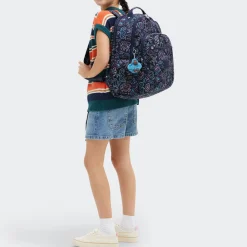 Outlet KIPLING Seoul Lap Disco Fish Backpack